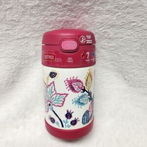 THERMOS 16 oz Food Jar Funtainer & Spoon - Pink Floral NEW